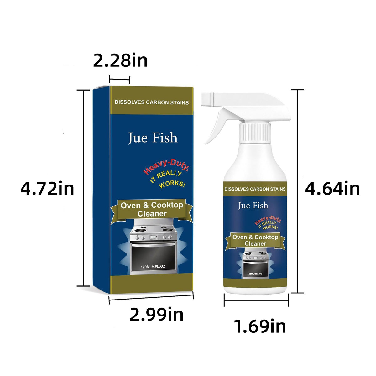 Heavy-Duty Oven & Cooktop Cleaner Spray