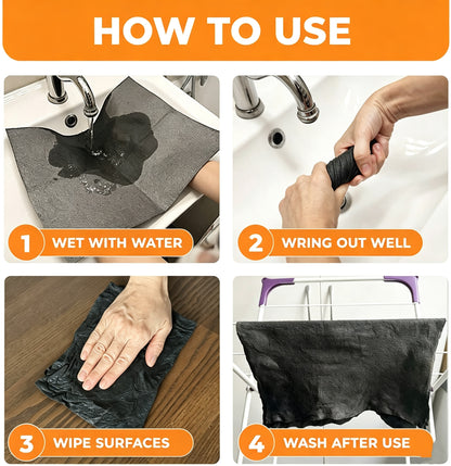 New Professional Magic Cleaning Cloth 5‑Pack