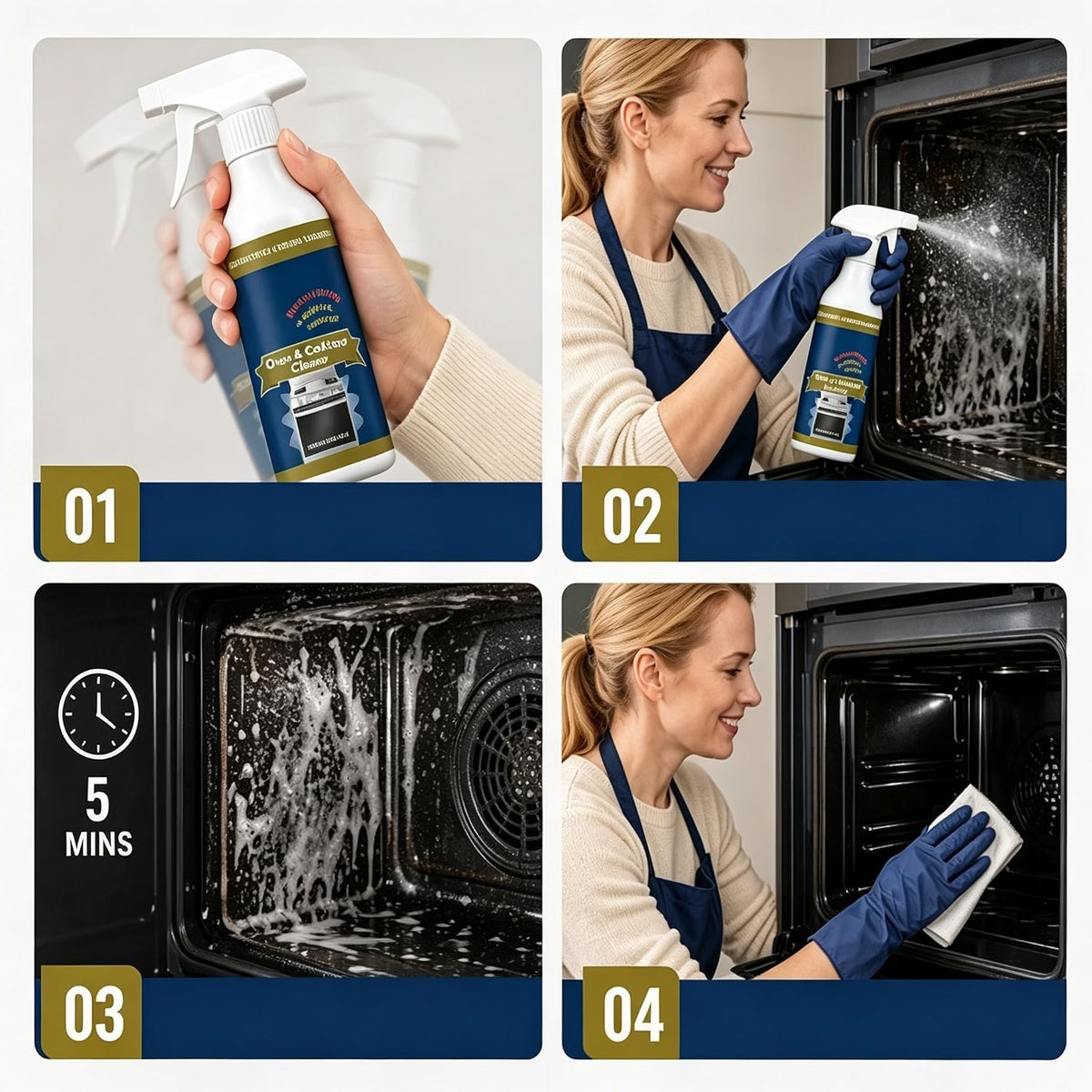 Heavy-Duty Oven & Cooktop Cleaner Spray