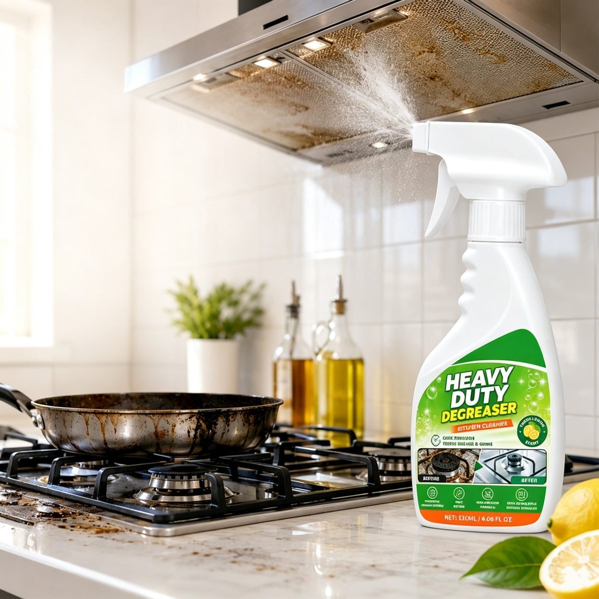 120ML Heavy Duty Kitchen Degreaser Spray