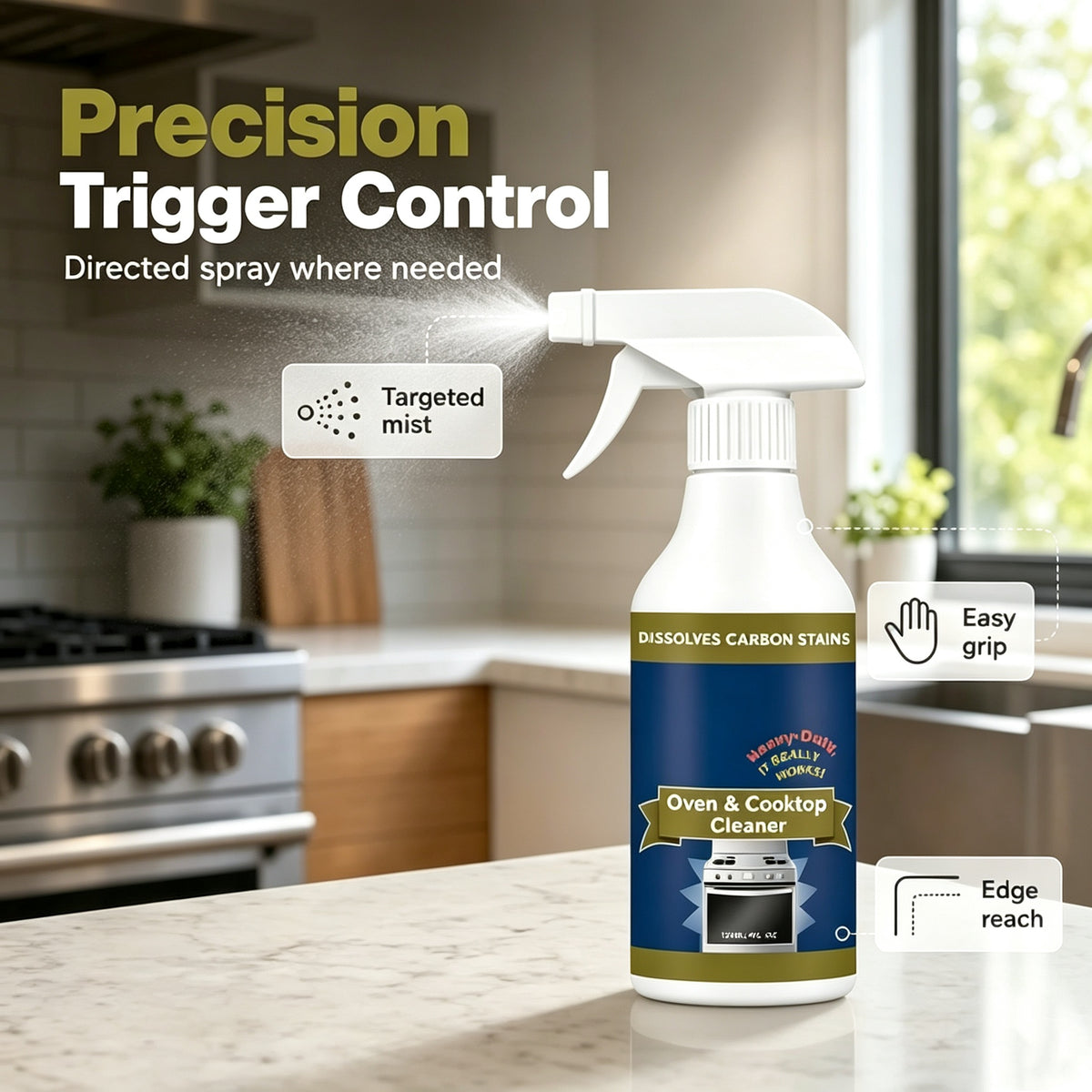 Heavy-Duty Oven & Cooktop Cleaner Spray