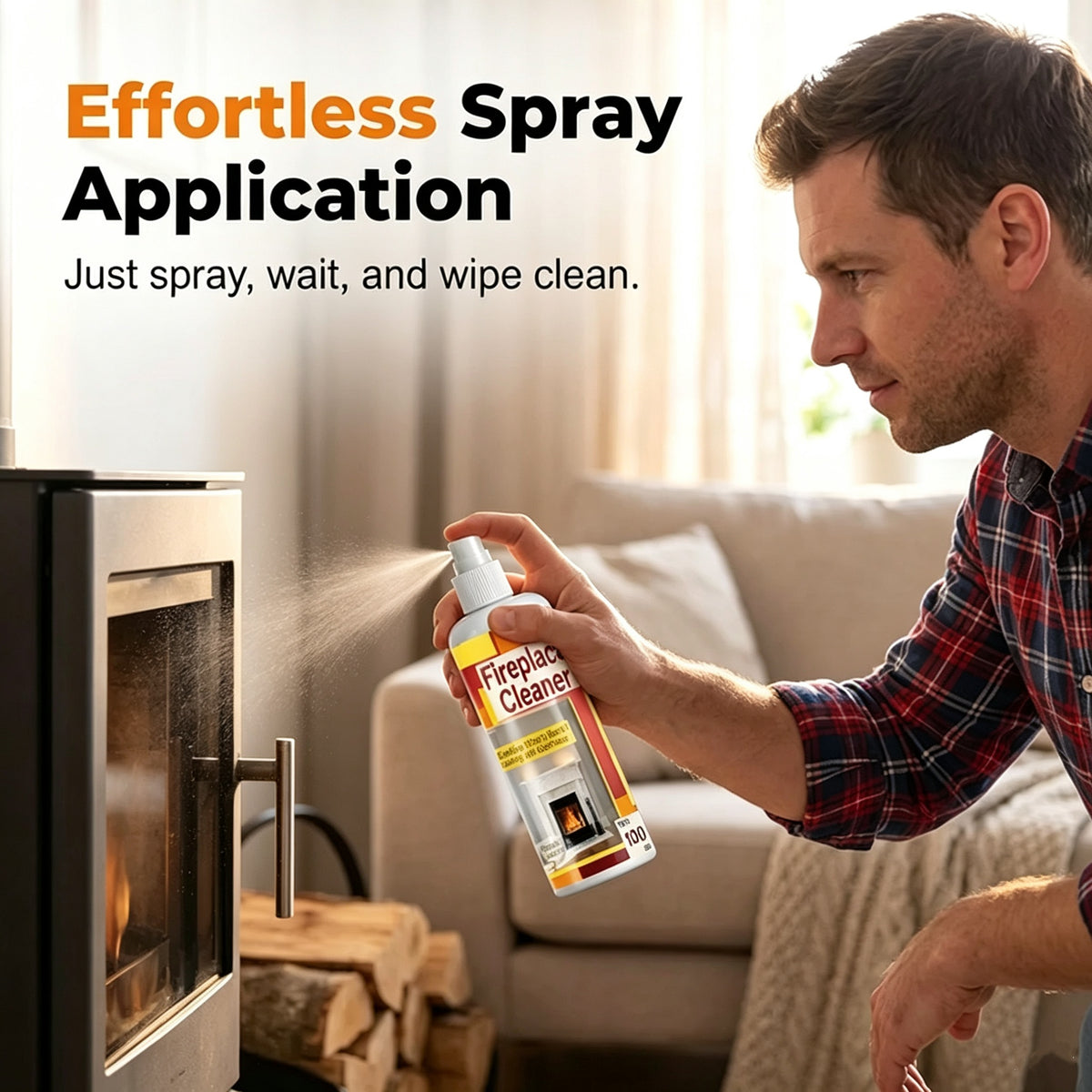 Fast-Acting and Convenient Fireplace Cleaner